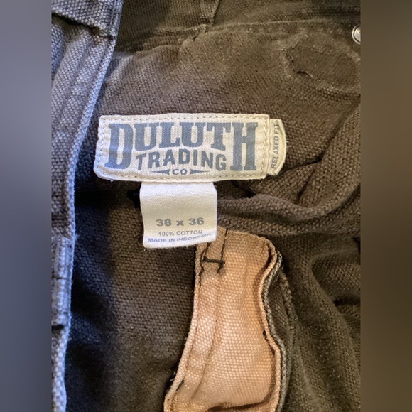 Duluth Trading Co Dark Brown Cargo Pants - Picture 4 of 4